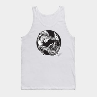 Pisces Fish Reverse Tank Top